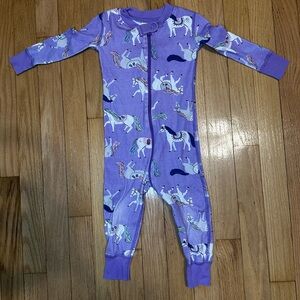 Hanna Andersson Lavender Unicorn One Piece